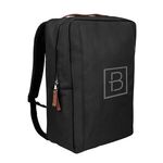 Corporate Structured Laptop Backpack - Black