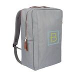 Corporate Structured Laptop Backpack - Gray