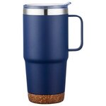 Cortina 24 oz Vacuum Insulated Travel Mug with Cork Base