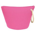 Cosmetic Bag With Rope Strap - Fuchsia