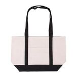 Cotton Canvas Boat Tote -  