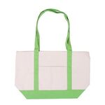 Cotton Canvas Boat Tote -  