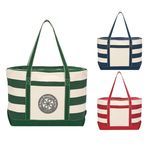 Buy Imprinted Cotton Canvas Nautical Tote Bag