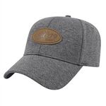 Cotton Jersey Cap - Charcoal Heather