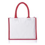 Cotton/Jute Junior Tote -  