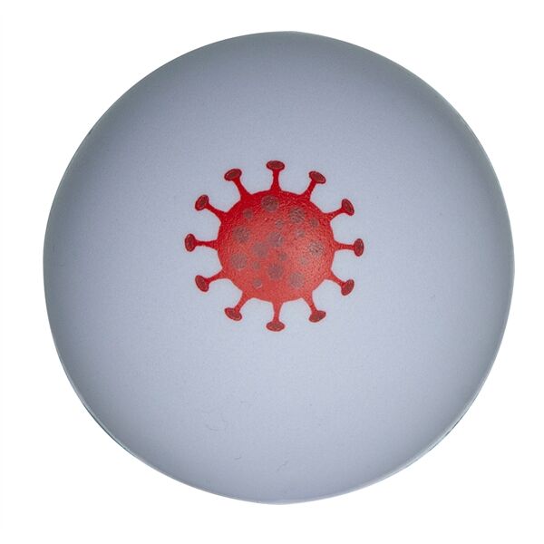 Main Product Image for Promotional Covid-19 White Ball Stress Reliever