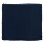 Cozy Fleece Blanket - Navy Blue
