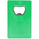 Credit Card Bottle Opener - Green
