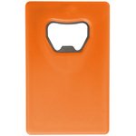 Credit Card Bottle Opener - Orange