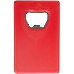 Credit Card Bottle Opener - Red