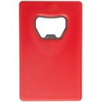 Credit Card Bottle Opener - Red