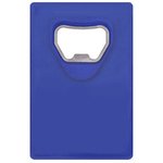 Credit Card Bottle Opener - Translucent Blue