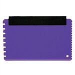 Credit Card Sized Ice Scraper - Translucent Purple
