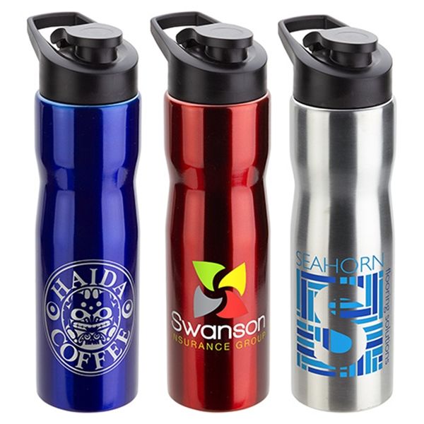 Main Product Image for Custom Crescent 25 Oz Stainless Steel Bottle