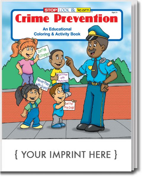 Main Product Image for Crime Prevention Coloring And Activity Book