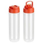 Criterium 24 oz Bottle - Clear Orange