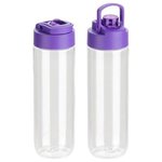 Criterium 24 oz Bottle - Clear Purple