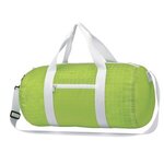 Cross Check Duffel Bag - Lime With White