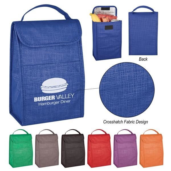 Main Product Image for Advertising Crosshatch Lunch Bag
