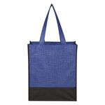 Crosshatch Mini Non-Woven Tote Bag -  