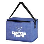 Crosshatch Non-Woven Lunch Bag -  