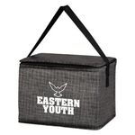 Crosshatch Non-Woven Lunch Bag -  