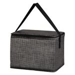 Crosshatch Non-Woven Lunch Bag -  