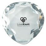 Buy Promotional Crystal Heart Paperweight