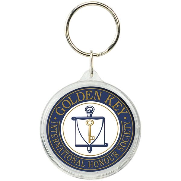Main Product Image for Round Crystal Keytag