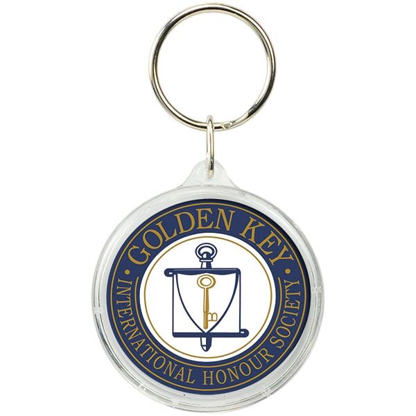 Main Product Image for Round Crystal Keytag
