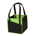 Cube Non-Woven Utility Tote - Lime