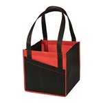 Cube Non-Woven Utility Tote - Red