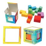 Cube Puzzle In Box - Multi Color