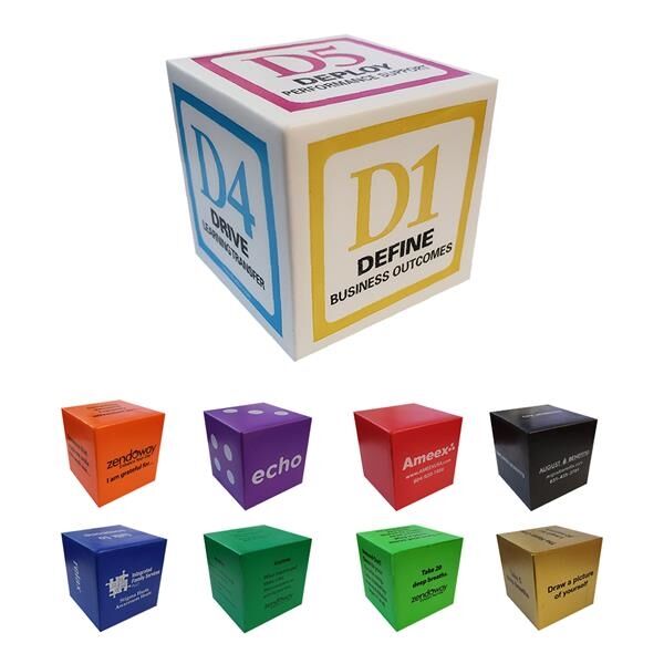 Main Product Image for Promotional Cube Stress Relievers / Balls