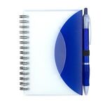 CUPERTION Stylish Spiral Notepad Notebook w/ Matching Color Pen