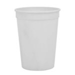 Cups-On-The-Go 12 Oz Stadium Cup - Digital Imprint - White