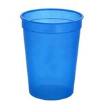 Cups-On-The-Go 12 Oz. Translucent Stadium Cup - Translucent Blue