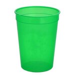 Cups-On-The-Go 12 Oz. Translucent Stadium Cup - Translucent Green