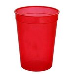 Cups-On-The-Go 12 Oz. Translucent Stadium Cup - Translucent Red