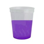 Cups-On-The-Go-16 oz. Cool Color Change Stadium Cup - Frost-violet
