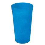 Cups-On-The-Go 24 Oz. Stadium Cup With Digital Imprint - Royal Blue