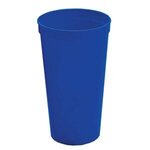 Cups-On-The-Go 24 Oz. Stadium Cup With Digital Imprint - Translucent Blue
