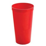 Cups-On-The-Go 24 Oz. Stadium Cup With Digital Imprint - Translucent Red