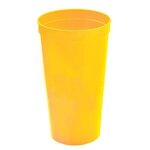 Cups-On-The-Go 24 Oz. Stadium Cup With Digital Imprint - Yellow