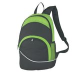 Curve Backpack - Lime With Black