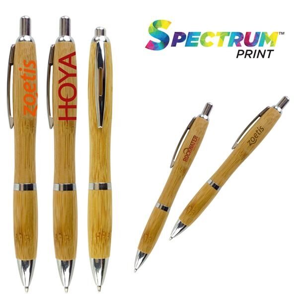 Main Product Image for Curvy Bamboo Ballpoint Pen