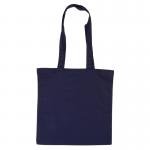 Custom Cotton Tote Bag - Navy Blue