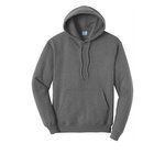 Custom Designed Pullover Hooded Sweatshirt - 50/50 Cotton/Poly - Graphite Heather