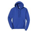 Custom Designed Pullover Hooded Sweatshirt - 50/50 Cotton/Poly - True Royal