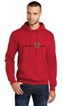 Custom Designed Pullover Hooded Sweatshirt - 50/50 Cotton/Poly -  